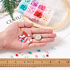 400Pcs 8 Colors Handmade Polymer Clay Beads CLAY-PJ0001-01-6
