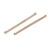 Ion Plating(IP) 304 Stainless Steel Connector Charms STAS-Q323-04G-RG-2