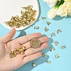 80Pcs Iron Bell Pendants HJEW-YW0001-09-3