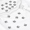 20Pcs Zinc Alloy with Crystal Rhinestone Pendants FIND-LP0006-29-1