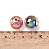 Opaque Luminous Resin & CCB Plastic Beads RESI-G119-15C-4