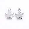 201 Stainless Steel Charms LS-STAS-E438-50P-1