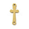 Ion Plating(IP) 201 Stainless Steel Connector Charms STAS-S146-09G-1