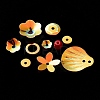 Rainbow Iridescent PVC Paillette/Sequins Beads & Links & Pendants LS-PVC-C001-01D-4