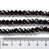 Baking Paint Imitation Jade Glass Bead Strands X-DGLA-A034-J6MM-A11-5