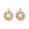 Alloy Enamel Charms ENAM-F144-05-3
