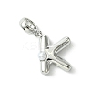 Rack Plating Brass with ABS Plastic Pearl European Dangle Charms KK-G501-02K-P-1