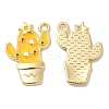 Alloy Enamel Pendants ENAM-K069-14G-1