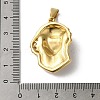 PVD Vacuum Plating 304 Stainless Steel Pendants STAS-B069-35B-G-3