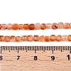 Dyed Natural Agate Beads Strands G-T138-211I-5