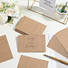 Blank Paper Card DIY-WH20058-03B-3