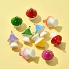 10Pcs Opaque Resin Pendants RESI-FS0001-61-1