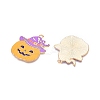 Halloween Theme Alloy Enamel Pendants PALLOY-N176-30-RS-2