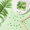 800Pcs 5 Colors Transparent Acrylic Charms TACR-FS0001-56-8