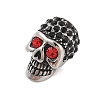 304 Stainless Steel Rhinestone Beads STAS-H446-90AS-02-2