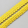 25M Polyester Braided Lace Trim OCOR-WH0082-300B-2
