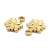 304 Stainless Steel Charm LS-STAS-R124-03G-3