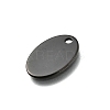 Ion Plating(IP) 304 Stainless Steel Stamping Blank Tag Pendants STAS-S028-02B-2