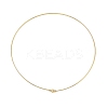 304 Stainless Steel Choker Necklaces NJEW-Q348-04G-1-2