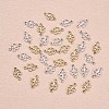 60 Pieces Four Leaf Clover Connector Charm Alloy Lucky Clover Charm Pendant with Jump Ring for Jewelry Necklace Bracelet Earring Making Crafts JX338A-3