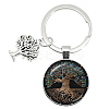 Glass Keychains LS-TREE-PW0001-05B-1