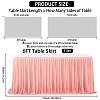 Polyester Table Skirt AJEW-WH20022-20J-2