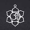 Non-Tarnish 201 Stainless Steel Pendants STAS-T054-JN781-1-1