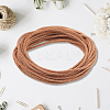 5M DIY Frosted Cowhide Leather Cord OCOR-GF0004-97B-04-7