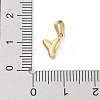 316L Surgical Stainless Steel Charms STAS-G315-01G-Y-3