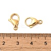 Ion Plating(IP) 304 Stainless Steel Lobster Claw Clasps X-STAS-AB13-G-01-3