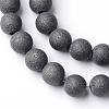 Electroplate Glass Bead Strands LS-EGLA-S134-8mm-02-1
