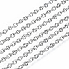 Tarnish Resistant 304 Stainless Steel Chains CHS-S001-12A-P-1