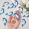 10Pcs Computerized Embroidery Cloth Iron on/Sew on Patches PATC-CY0001-43-3