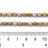 Electroplate Glass Beads Strands EGLA-D031-01G-4
