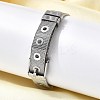 304 Stainless Steel Watch Band Bracelets BJEW-L714-01P-1