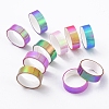 Glitter Rainbow Masking Tapes DIY-G016-B-2