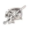 Silver Alloy Pendants PALLOY-U003-08G-S-2