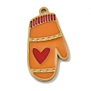 Christmas Theme 304 Stainless Steel Enamel Charms STAS-Z093-02F-1
