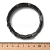 Natural Larvikite Beads Stretch Bracelets for Women Men BJEW-C097-06-06-3