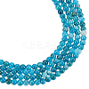  2 Strands Round Natural Apatite Beads Strands G-NB0004-51-1