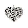 Brass Micro Pave Clear Cubic Zirconia Pendants KK-R221-01P-05-1