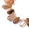 Natural Rutilated Quartz Beads Strands G-Z091-A06-4