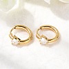 304 Stainless Steel Heart Hoop Earrings EJEW-H172-03G-2