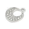 Alloy Micro Pave Rhinestone Pendants FIND-K020-15P-2