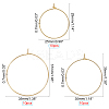 Brass Wine Glass Charms Rings KK-PH0001-43G-NF-2