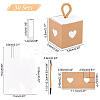   Retro Cardboard Gift Favor Boxes CON-PH0002-74B-7