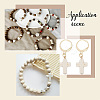 100Pcs 10 Styles Synthetic Howlite Beads G-GO0001-20-6