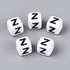 Opaque Acrylic Beads SACR-N020-04A-Z-1