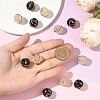 6Pcs Alloy Acrylic Beads OACR-YW0003-64A-4