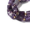 Natural Amethyst Beads Strands G-N327-06-41-3